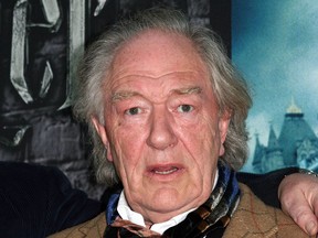 Michael Gambon - APRIL 2011 - FAMOUS - Harry Potter The Exhibition opening NYC