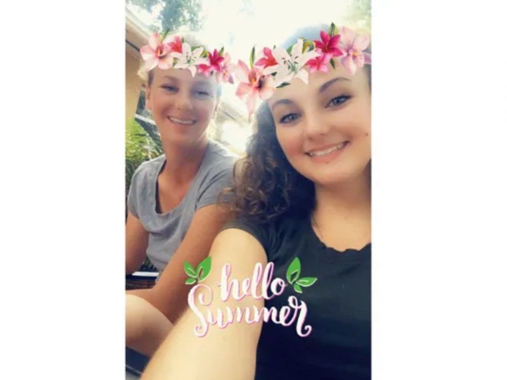 Woman in alligator's jaws