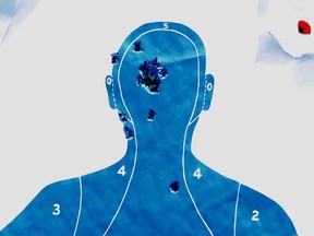 shooting range target
