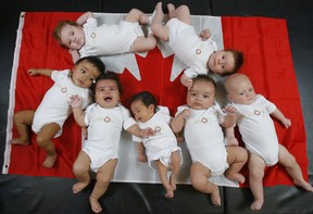 Canadian babies.