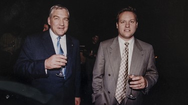 Ken Whyte and Conrad Black.