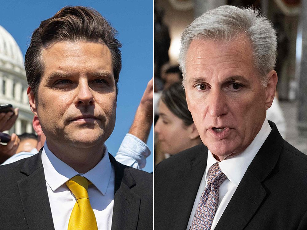 GOP Infighting: Matt Gaetz Files Motion To Oust Speaker Kevin McCarthy ...