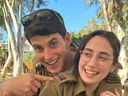 Netta Epstein and Irene Shavit. Epstein died when her threw himself on a grenade to save her.