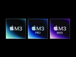 New Apple M3 lineup.