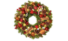 Quntis 16 Inch 40 LED Christmas Wreath