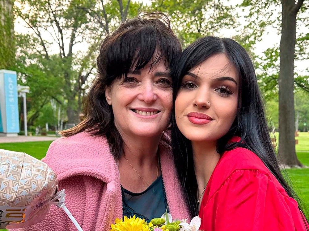 Judith Raanan, left, and her daughter Natalie, 18, dual Israeli-American citizens were released on Friday.