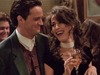 Matthew Perry and Maggie Wheeler in Friends