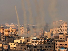 rockets gaza israel