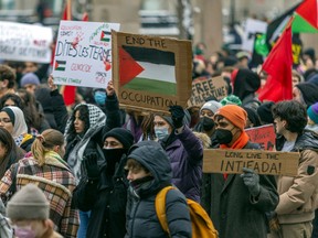 Students rally