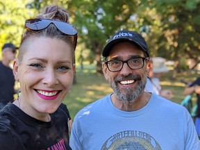 Tabitha Fritz and Ari Cohen