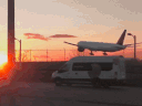 The viral video has nearly 115,000 views with aviation fans chiming in on the