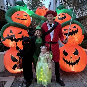 David Eby in costume