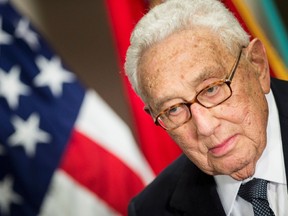 Former U.S. secretary of state Henry Kissinger.
