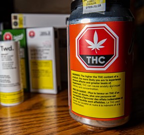 A can of legally purchased cannabis-infused soda.