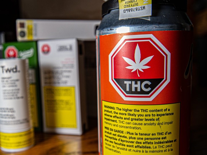  A can of legally purchased cannabis-infused soda.