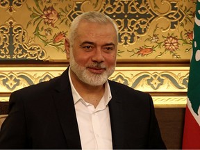 Hamas leader Ismail Haniyeh.