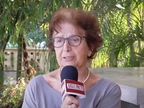 Holocaust and Hamas survivor, Ruth Haran.