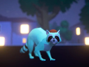 The raccoon featured in Trash Panda, a new game from Toronto-based Jason Leaver.