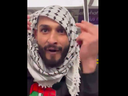 The video, allegedly recorded on Vancouver transit, shows a group chanting 