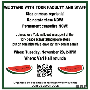 Walkout pamphlet