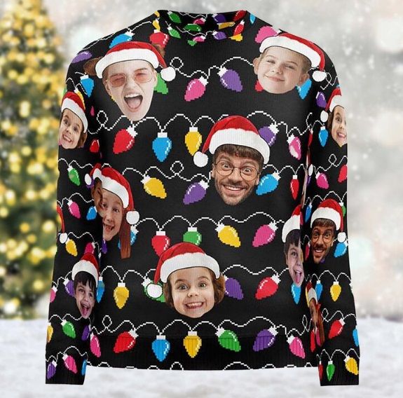 Political christmas outlet sweaters