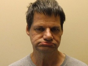 Randall Hopley is shown in an undated police handout photo. Vancouver police say the wanted sex offender has been arrested. A statement from police says Hopley was picked up at about 6 a.m. on the city's Downtown Eastside and is now in custody.