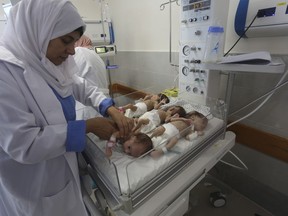 Rafah premature babies