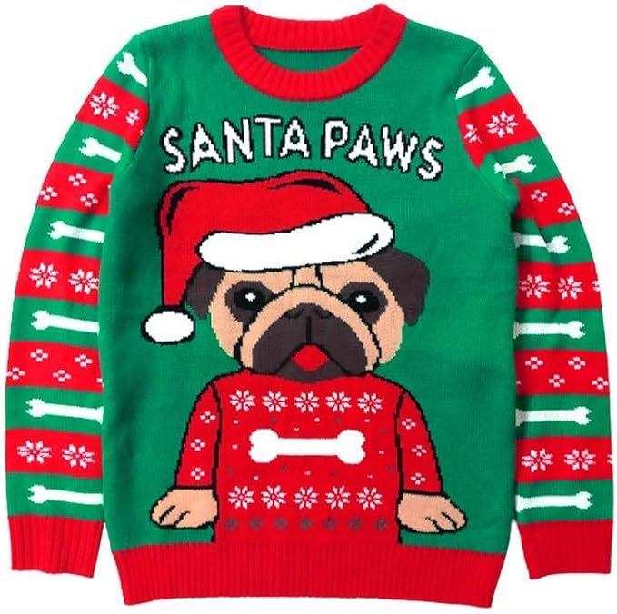 Pug ugly best sale christmas sweater