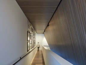 Interior of veil house