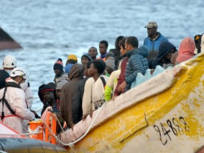 Migrants rescue