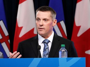 Alberta Finance Minister Nate Horner.