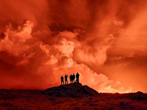 Volcano residents