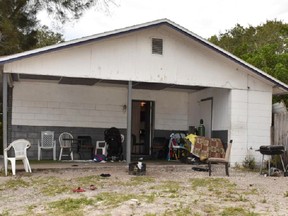 The outside of a house in Florida.