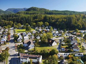 Powell River's historic townsite