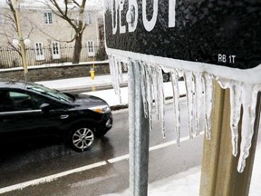 Nasty ice storm expected in the capital beginning Wednesday. File