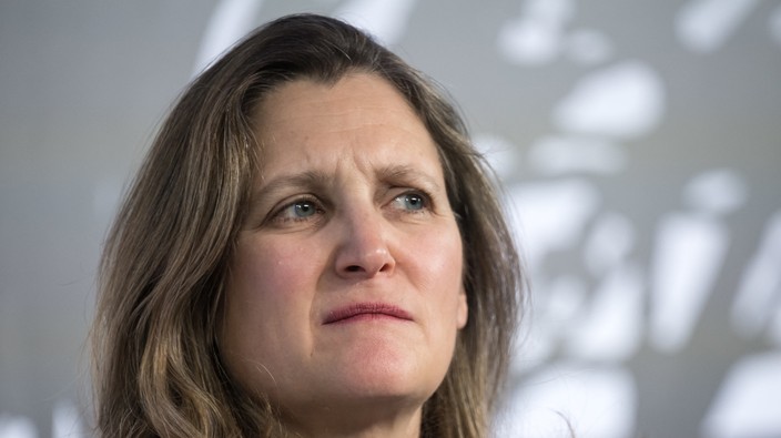 Chrystia Freeland, please don't try to fix anything