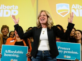 Alberta NDP leader Rachel Notley