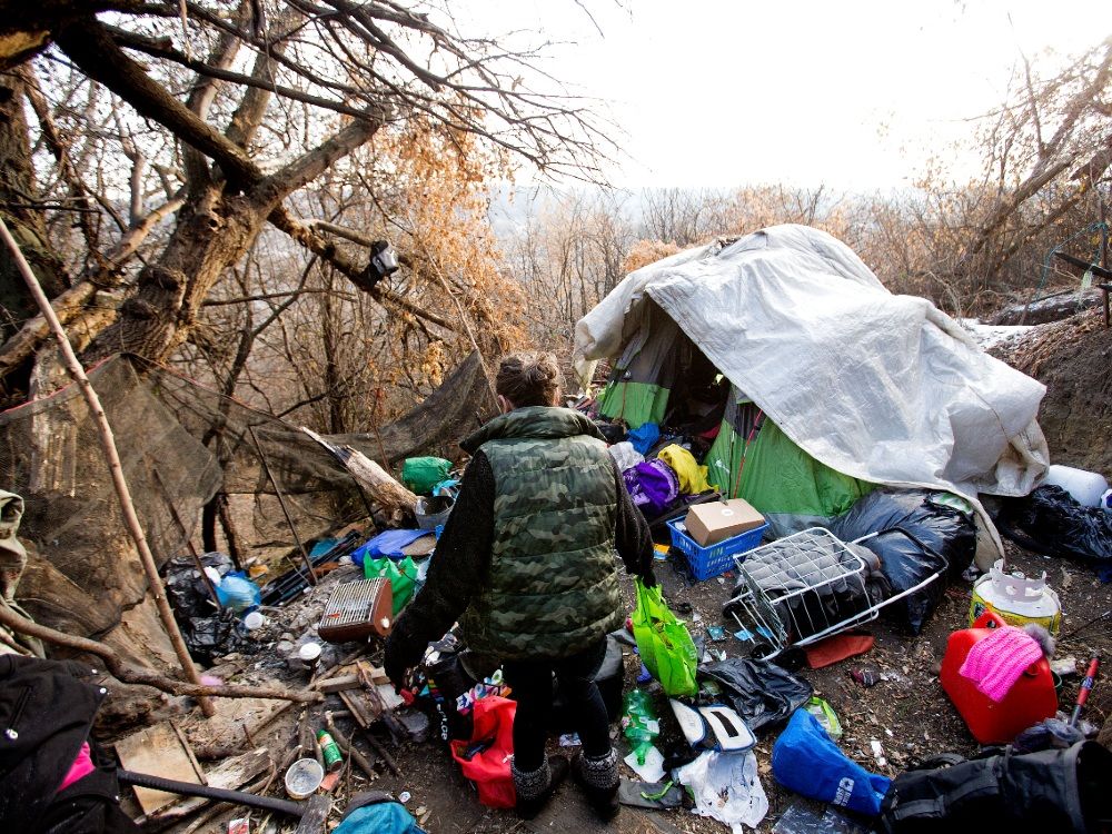 Weapons Found When Edmonton Homeless Encampment Dismantled: Police ...