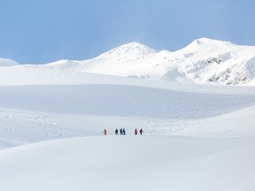 The remote Skeena Mountains near Terrace, B.C.