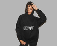 'Blvck x Keith Haring' Love Hoodie