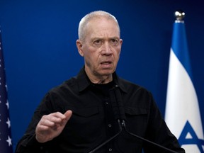 Israel Defense Minister Yoav Gallant.