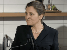 Finance Minister Chrystia Freeland