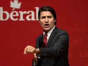 Trudeau speaking