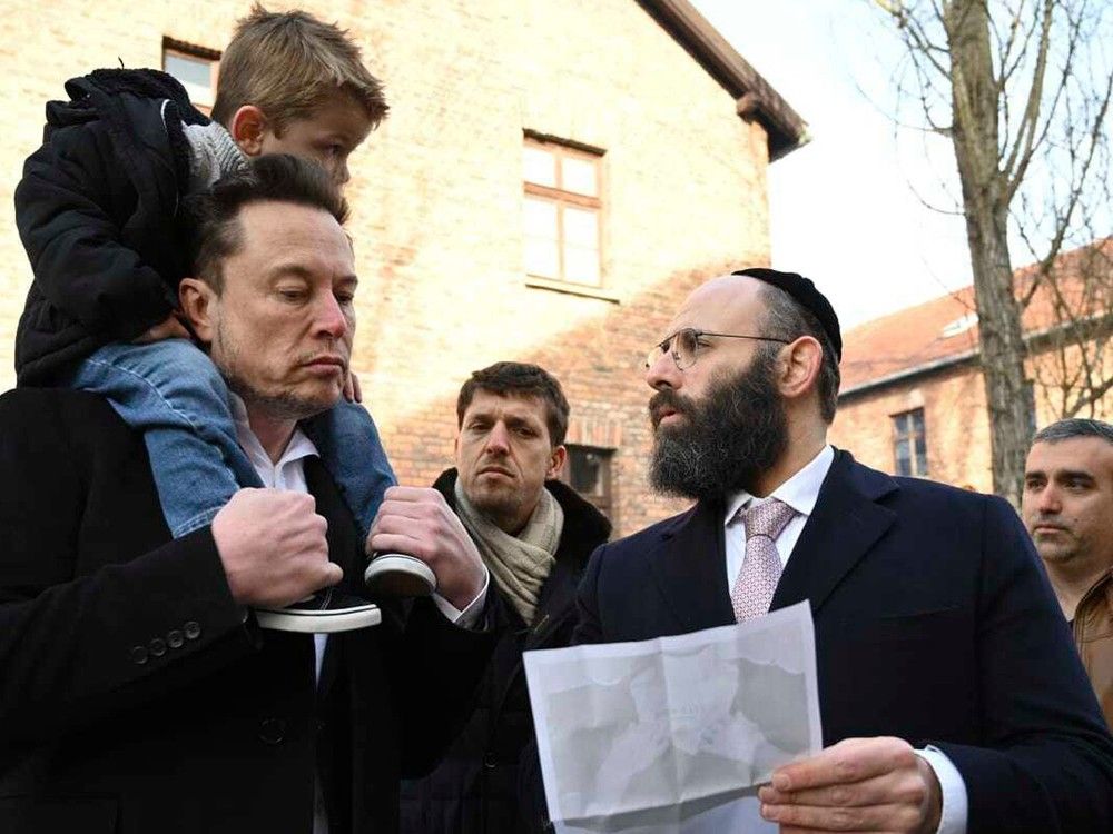 Musk Visits Auschwitz Says He Was Naive About Antisemitism National Post 1354