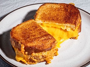 Air Fryer Grilled Cheese.