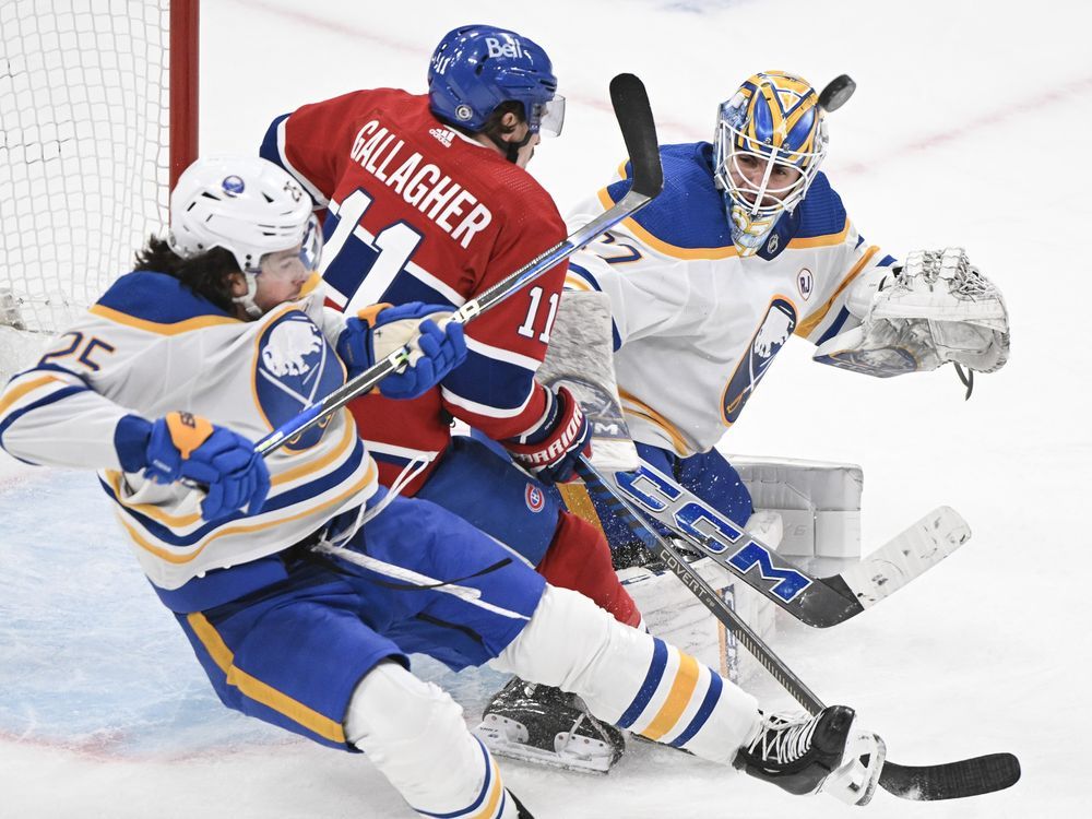 Devon Levi Makes 32 Saves In Montreal Homecoming, Sabres Beat Canadiens ...