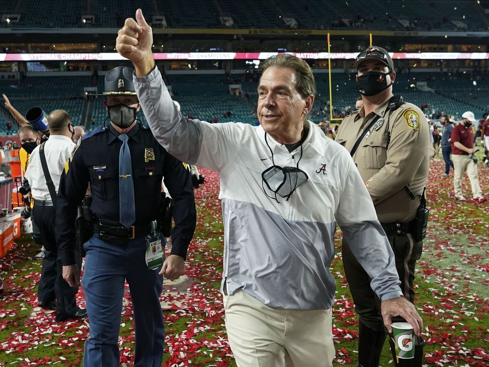 Alabama's Nick Saban Retires After 7 National Titles, Most In Major ...