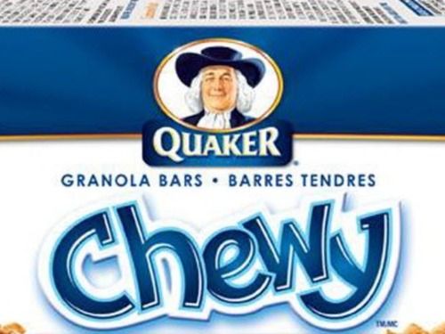 Box of Quaker granola bars
