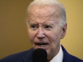 President Biden speaks at the