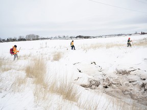 On May 7, 2020, rescue vehicles line the bank of the Salmon River in Truro, N.S., as responders search for Dylan Ehler.